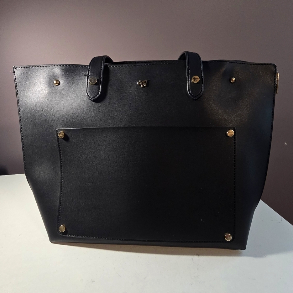 Elegant Black Tote Bag